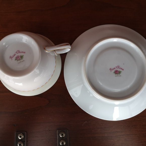 Rose china and Royal Semi porcelain cup&saucer - Picture 4 of 7